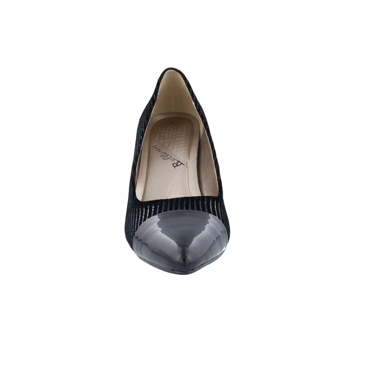 Bellini Zesty Cord Women Pump Slip-on In Black Corduroy