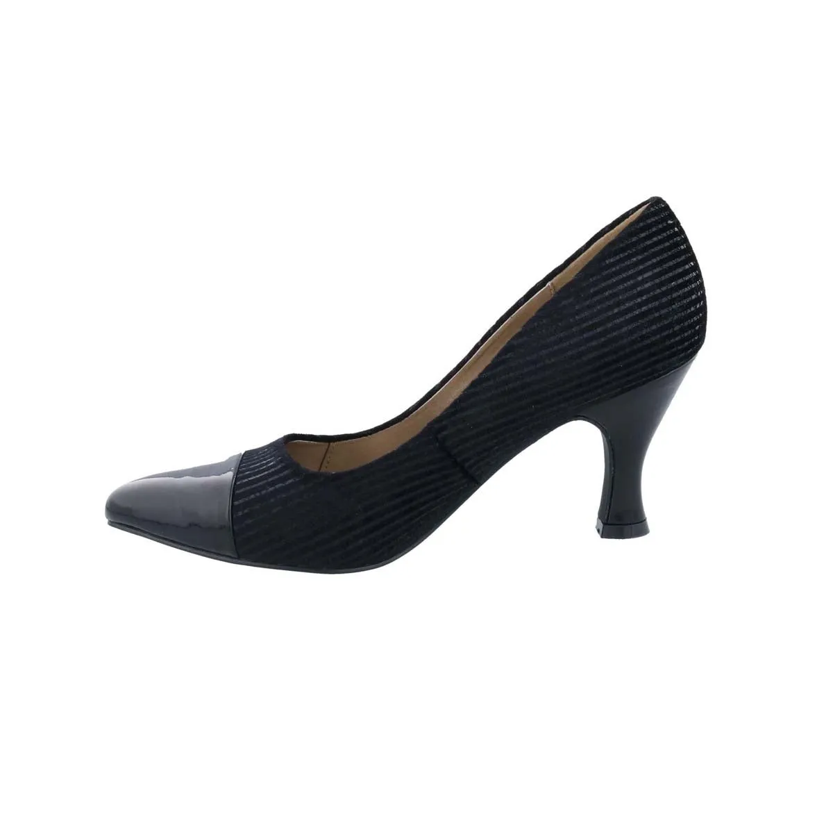 Bellini Zesty Cord Women Pump Slip-on In Black Corduroy