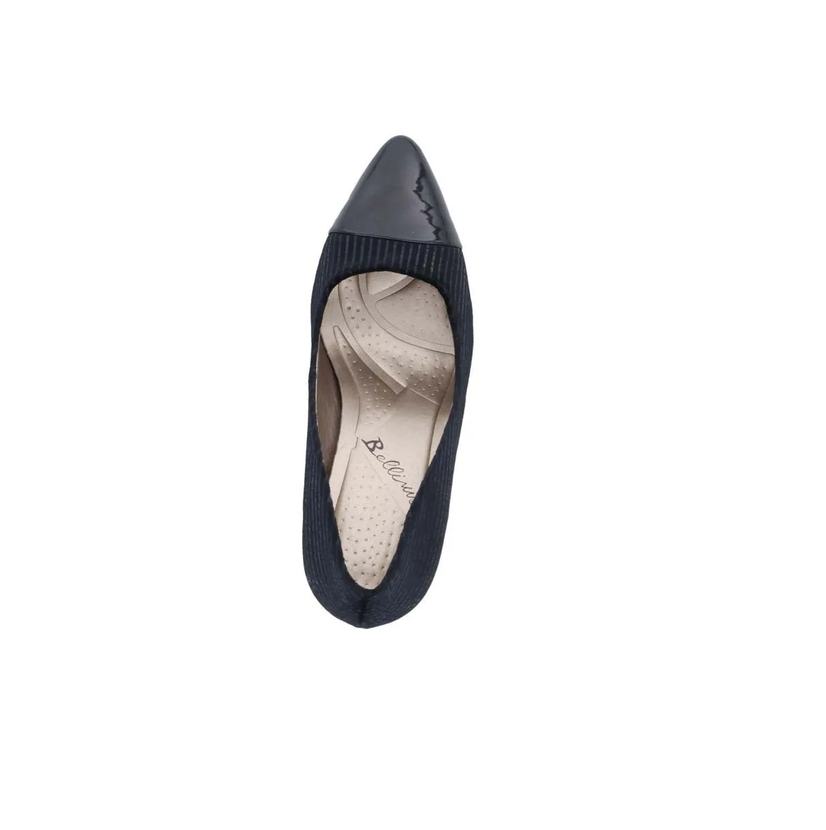 Bellini Zesty Cord Women Pump Slip-on In Black Corduroy