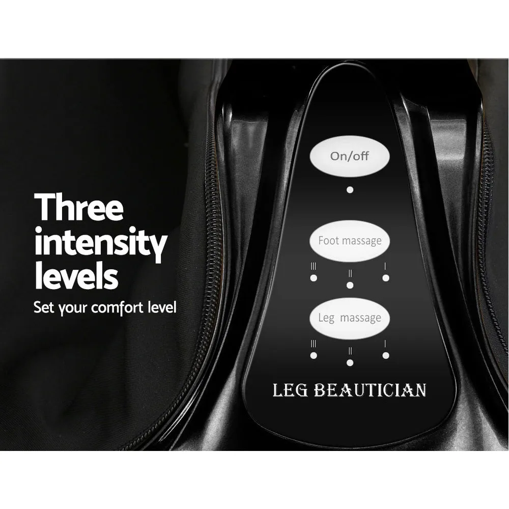 Calf Foot Massager Portable Massaging Machine Relax Feet Black