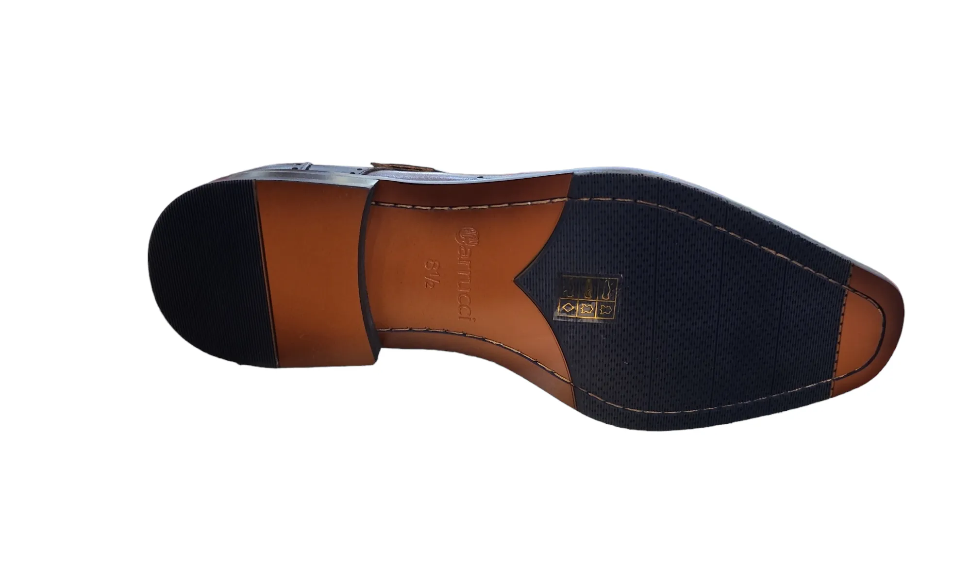 Carrucci Two Tones Side Strap Shoes