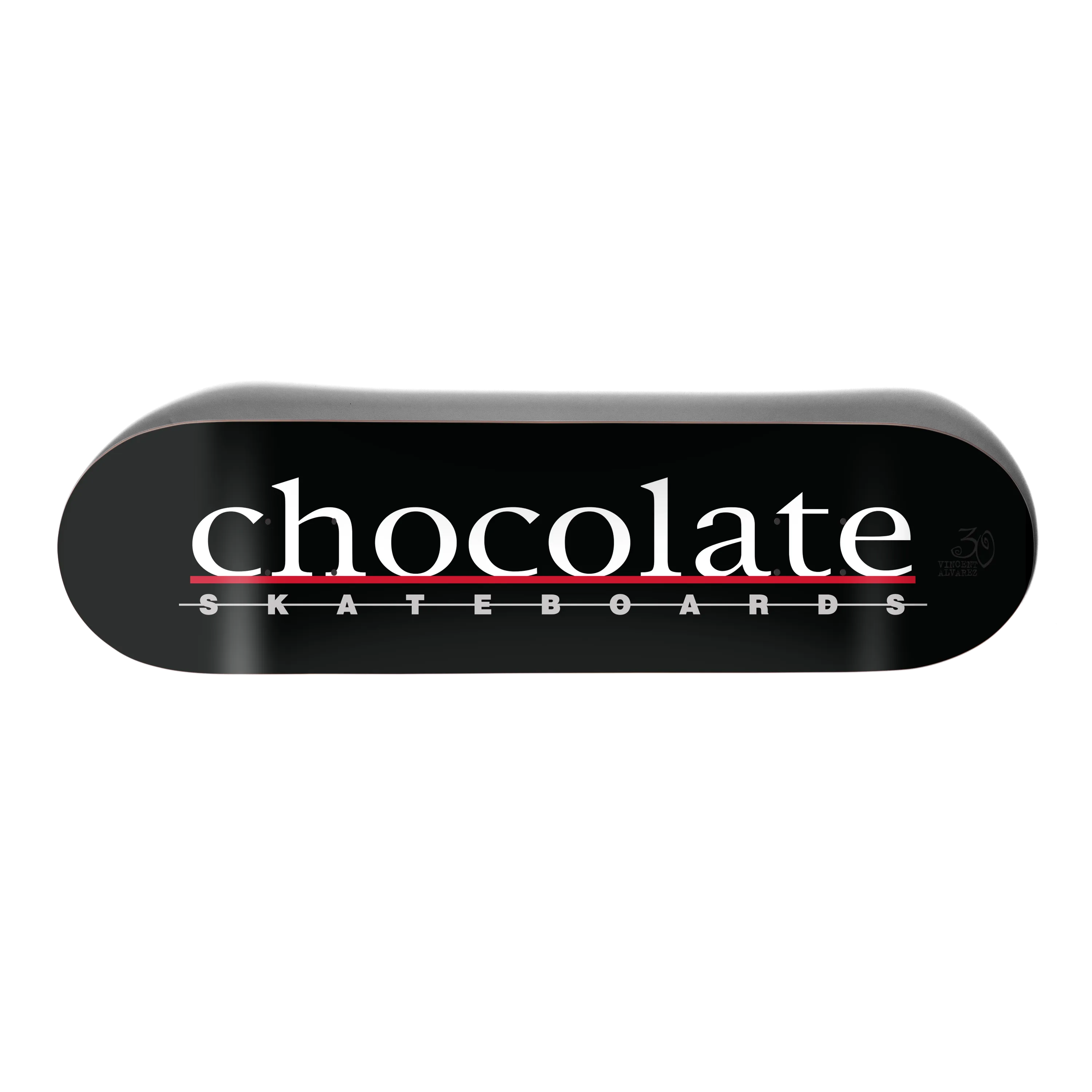 Chocolate Skateboard Deck The Bar Logo Vincent Alvarez 8.5"