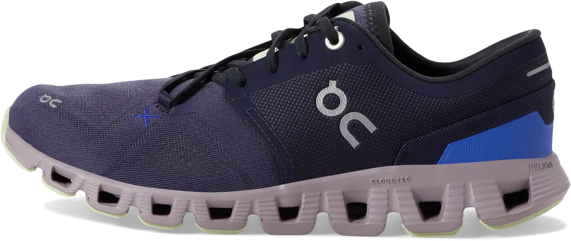 Cloud X 3 On sneakers, Midnight/Heron