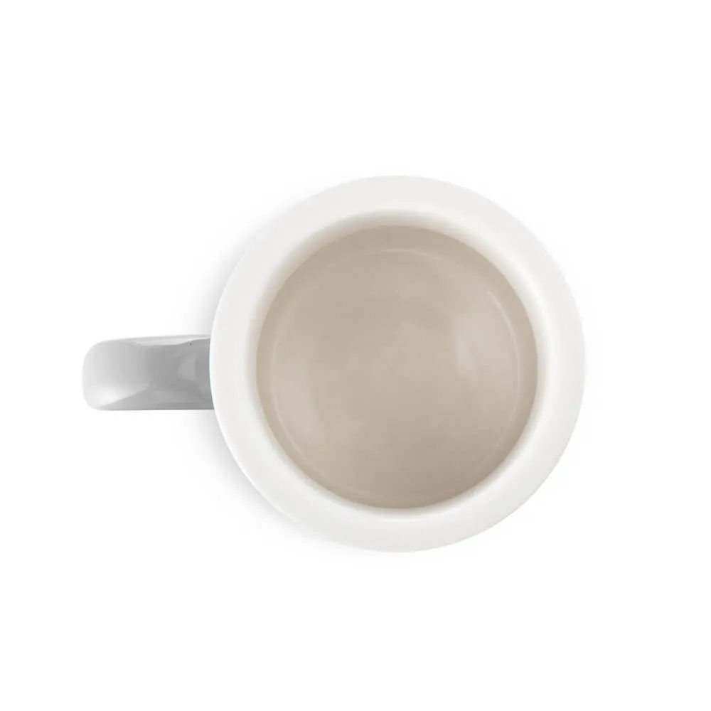 Espresso Parts Porcelain Diner Mug - Gray (10oz/305ml)