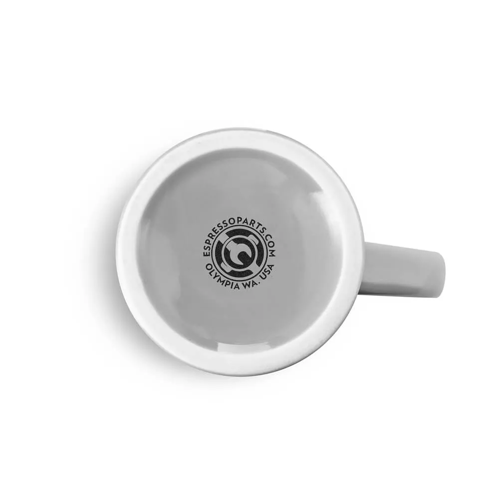 Espresso Parts Porcelain Diner Mug - Gray (10oz/305ml)