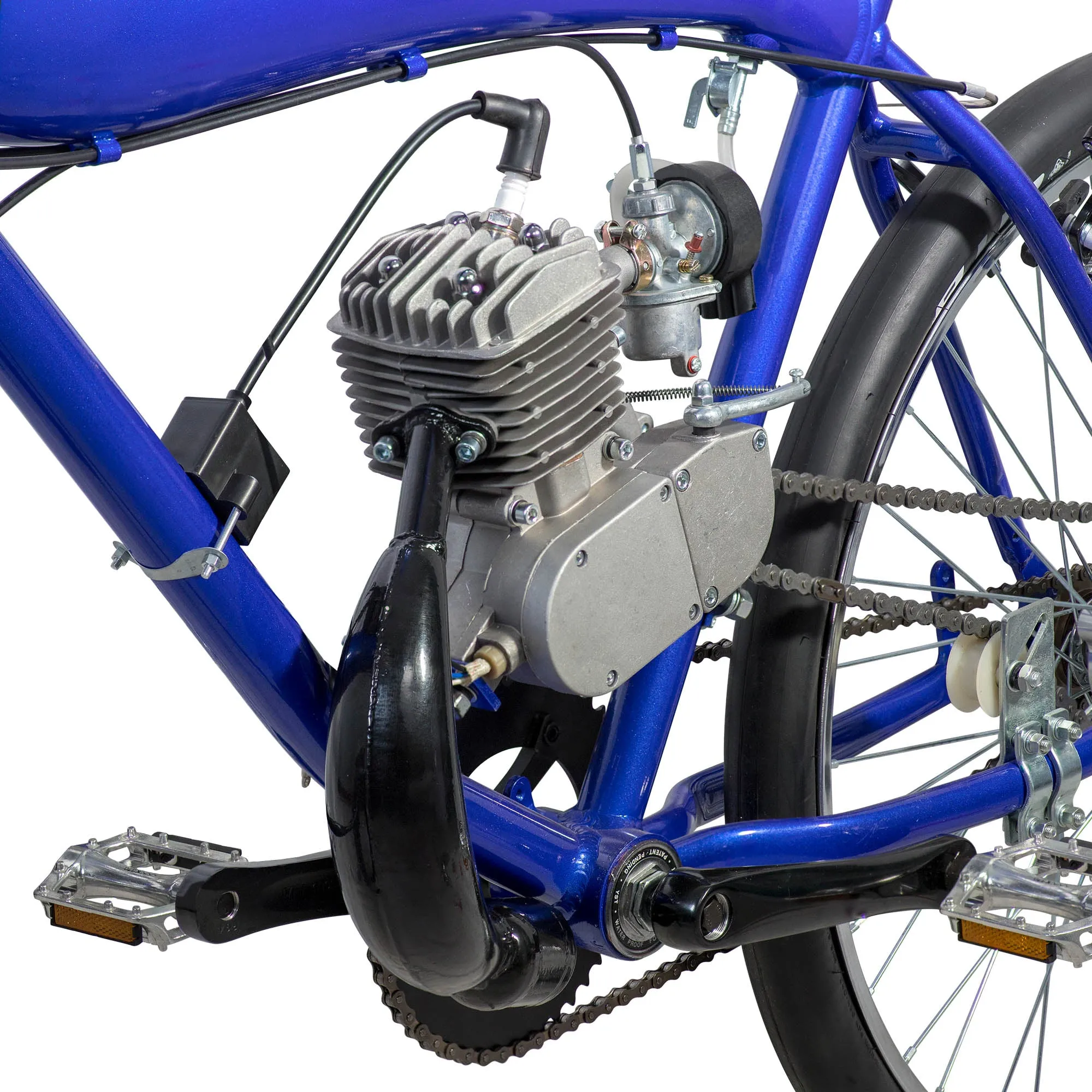 Expansion Chamber with Muffler - Black