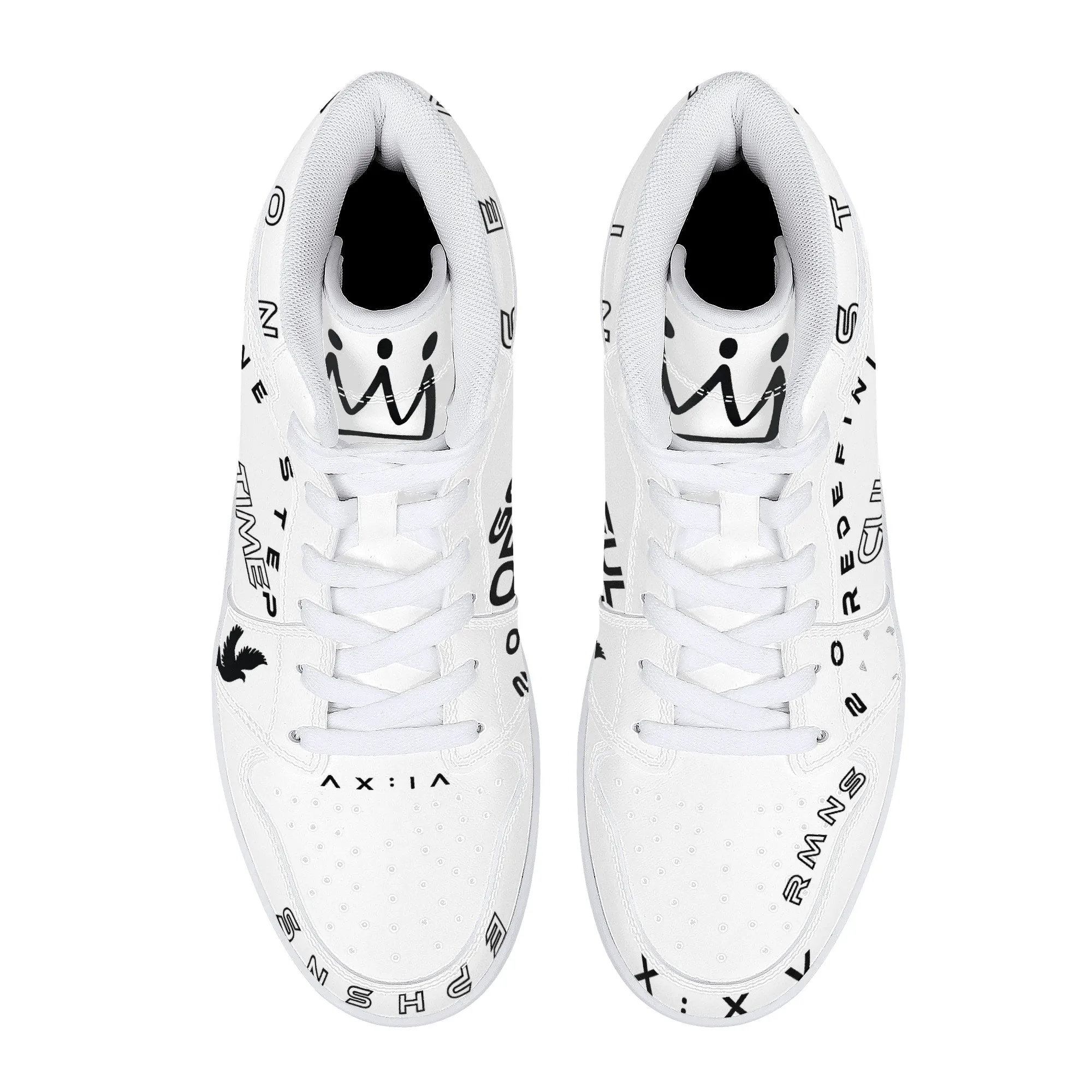 Good News on Good Shoes - White | High Top Customized | Shoe Zero