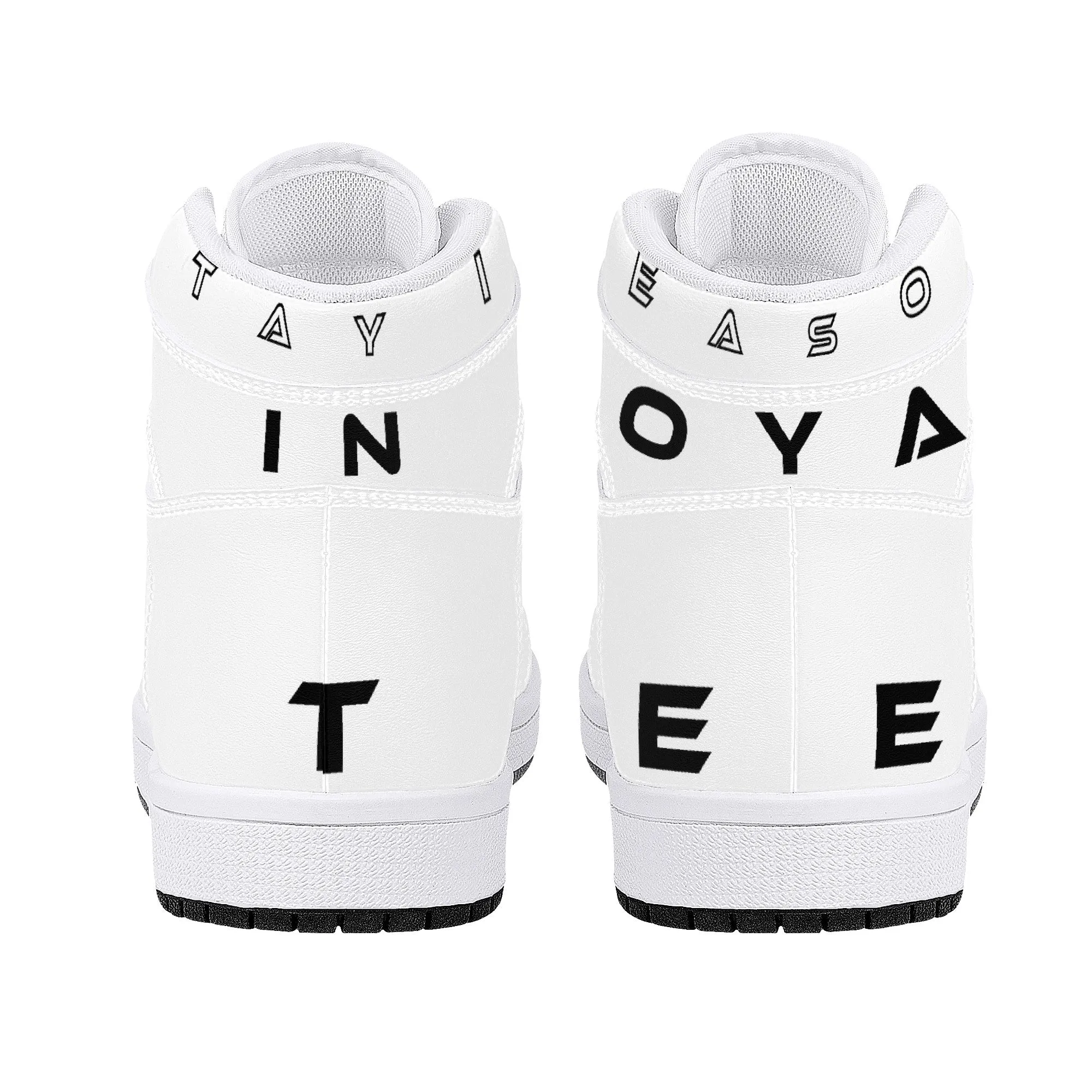 Good News on Good Shoes - White | High Top Customized | Shoe Zero