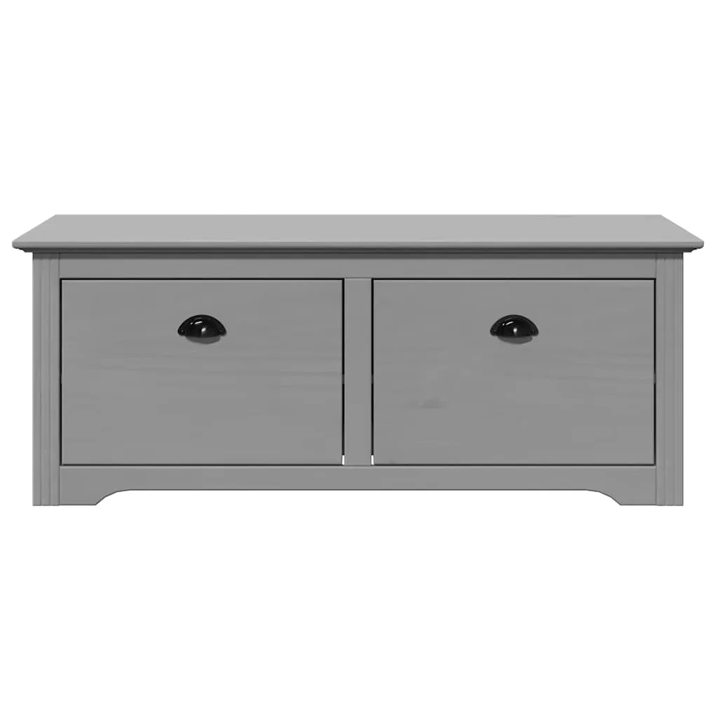 Hallway Bench BODO Grey 114x40x45 cm