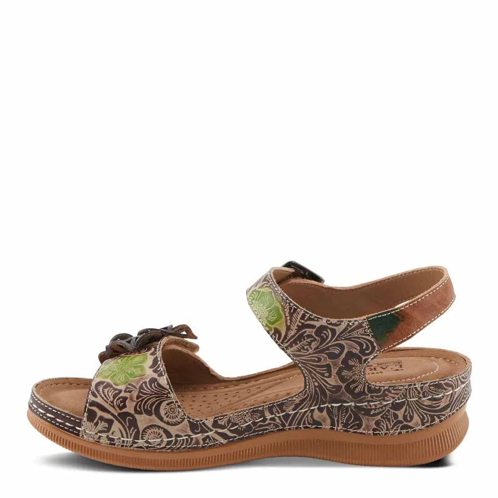 Jenella in Brown Multi by L Artiste