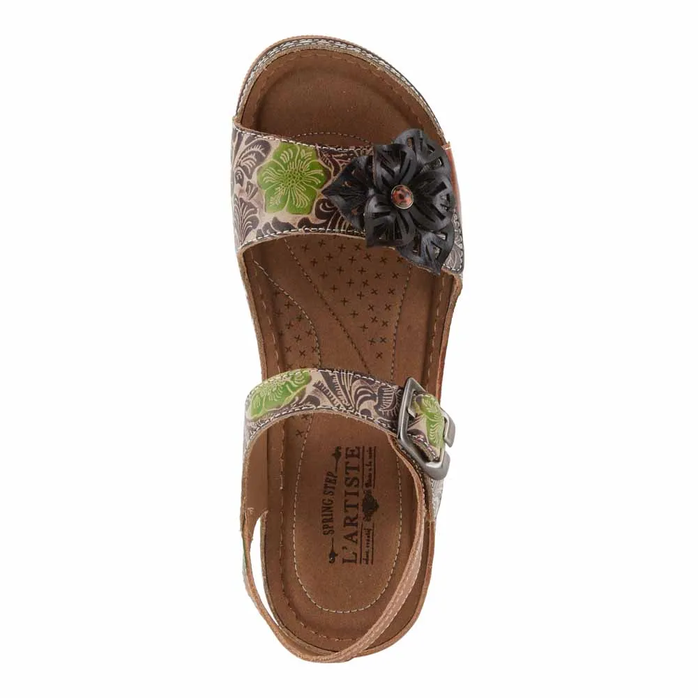 Jenella in Brown Multi by L Artiste