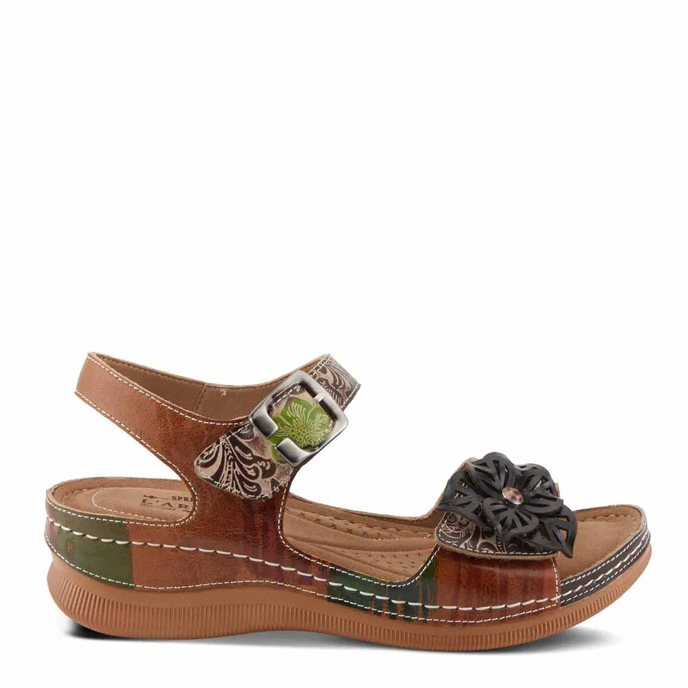 Jenella in Brown Multi by L Artiste