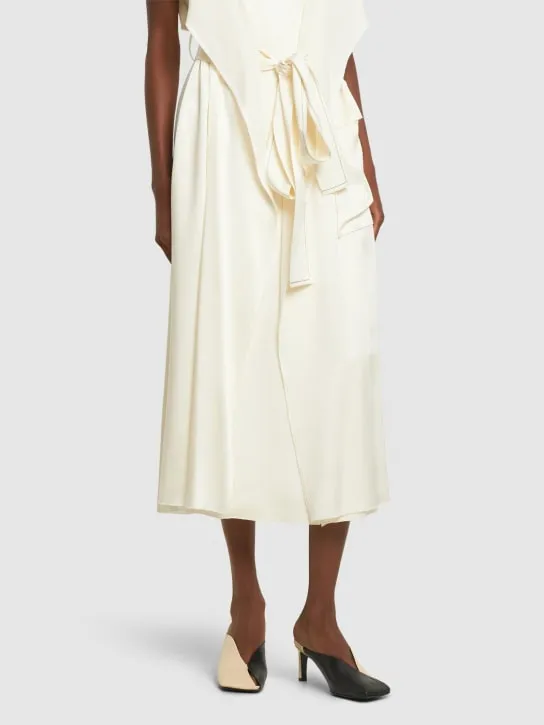 Jil Sander   65mm Leather mules 