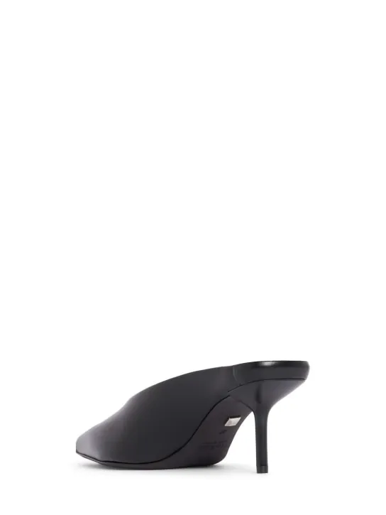 Max Mara   60mm MM leather mules 