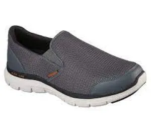 Mens Skechers "Flex Advantage 4.0 - Tuscan" Slip-On Sneaker 232230-CCOR Charcoal - 1 ONLY SIZE 13 - 20% OFF