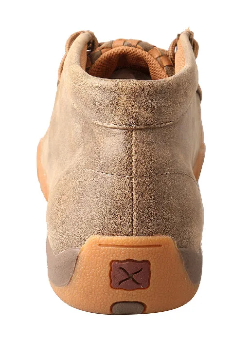 Men's Twisted X Bomber with Tan Check Moc