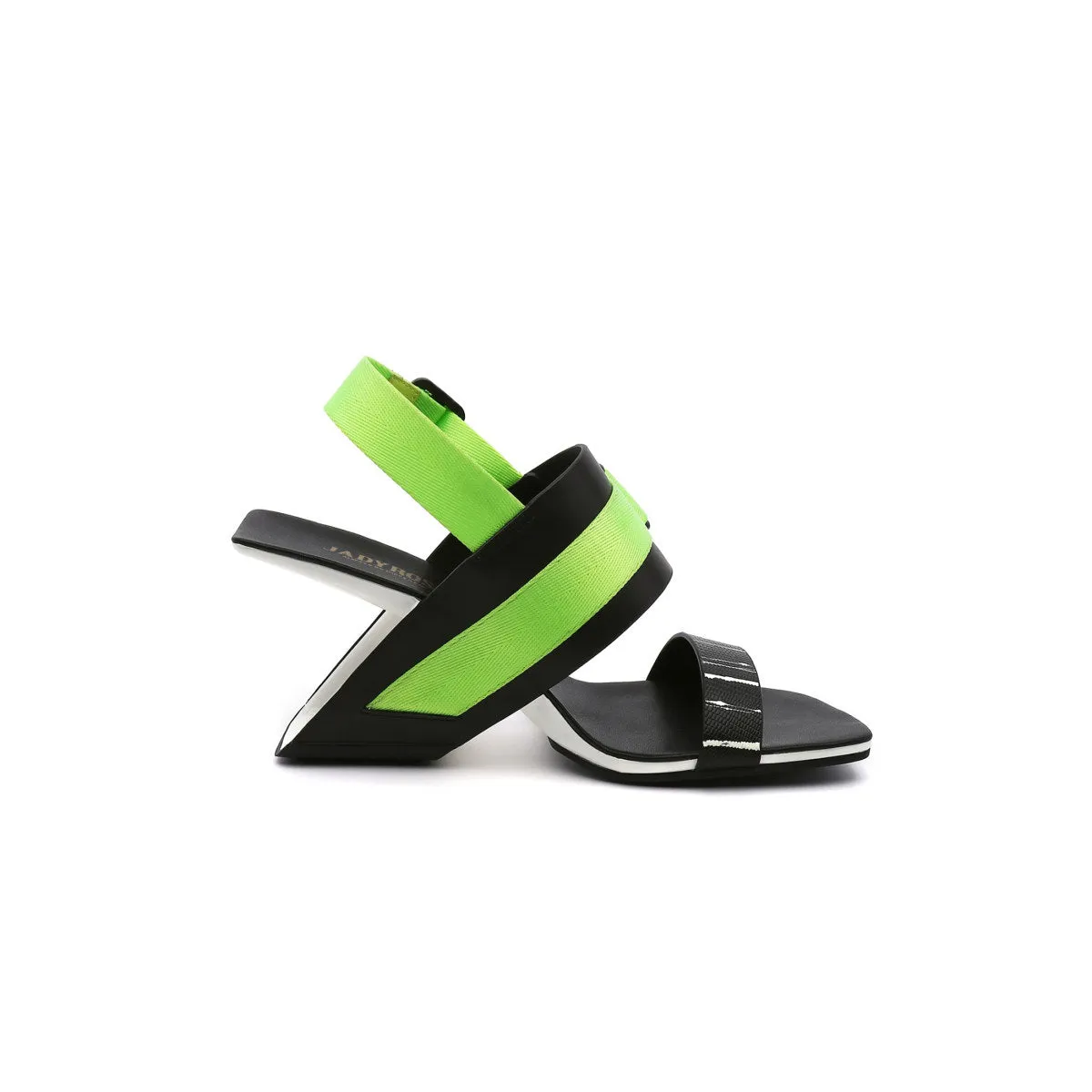 Multi-Strap Patent Open Toe Sandals