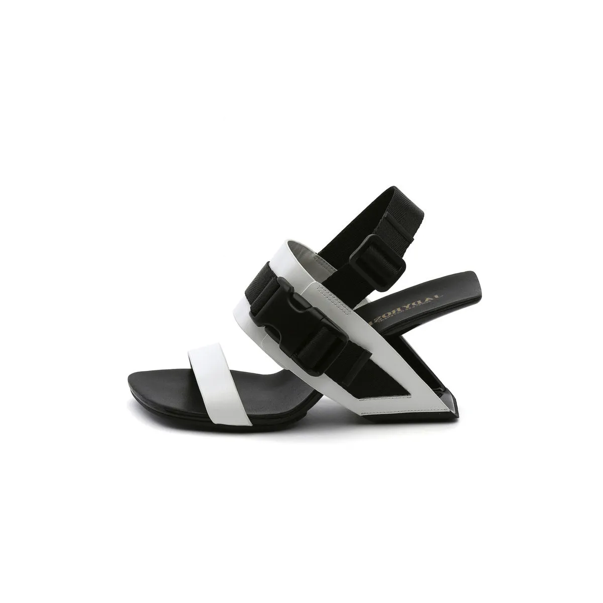 Multi-Strap Patent Open Toe Sandals