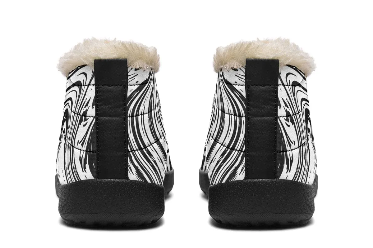 Retro Electro Winter Slippers