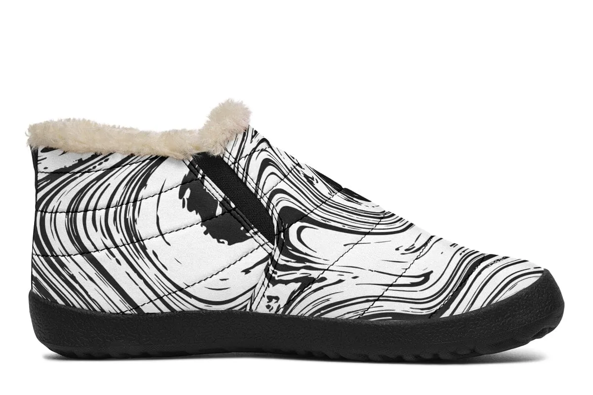 Retro Electro Winter Slippers