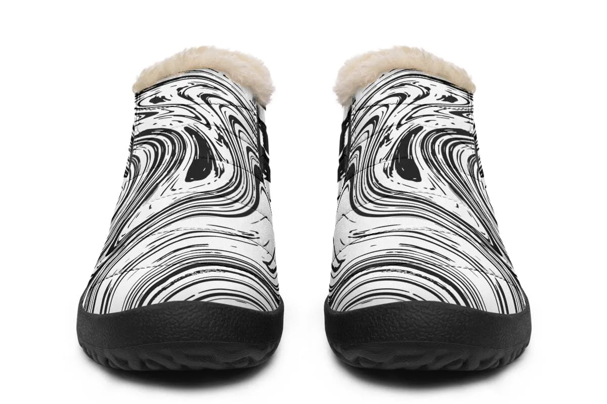 Retro Electro Winter Slippers
