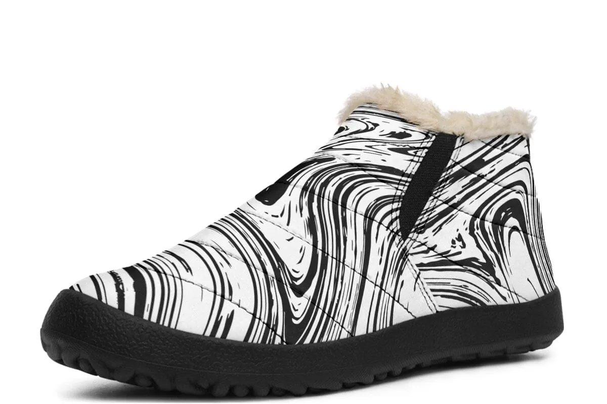 Retro Electro Winter Slippers