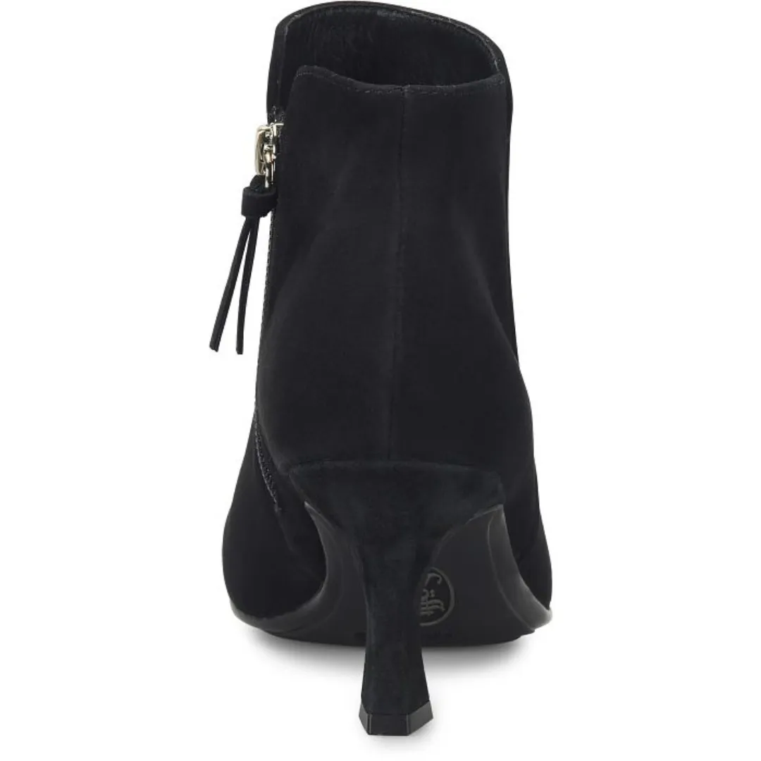 Sasha Suede Bootie - Black