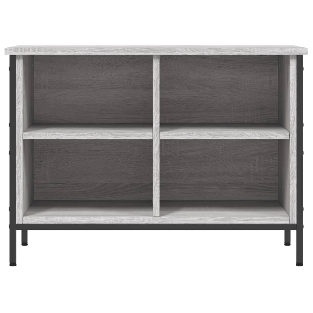 Shoe Cabinet Grey Sonoma 69x35x50 cm Engineered Wood