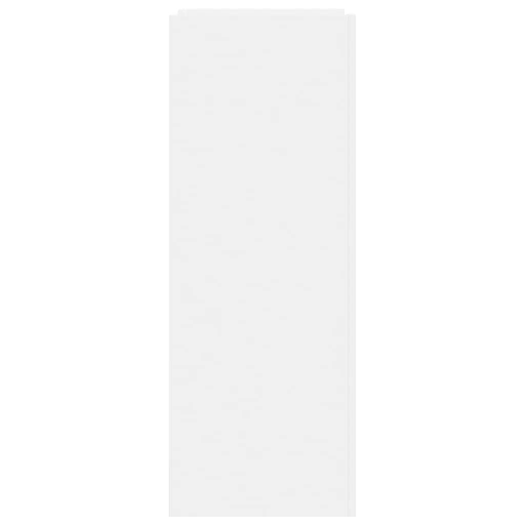 Shoe Cabinet White 52x37.5x100 cm Engineered Wood