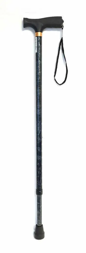 Soft Grip T Shape Handle Walking Stick