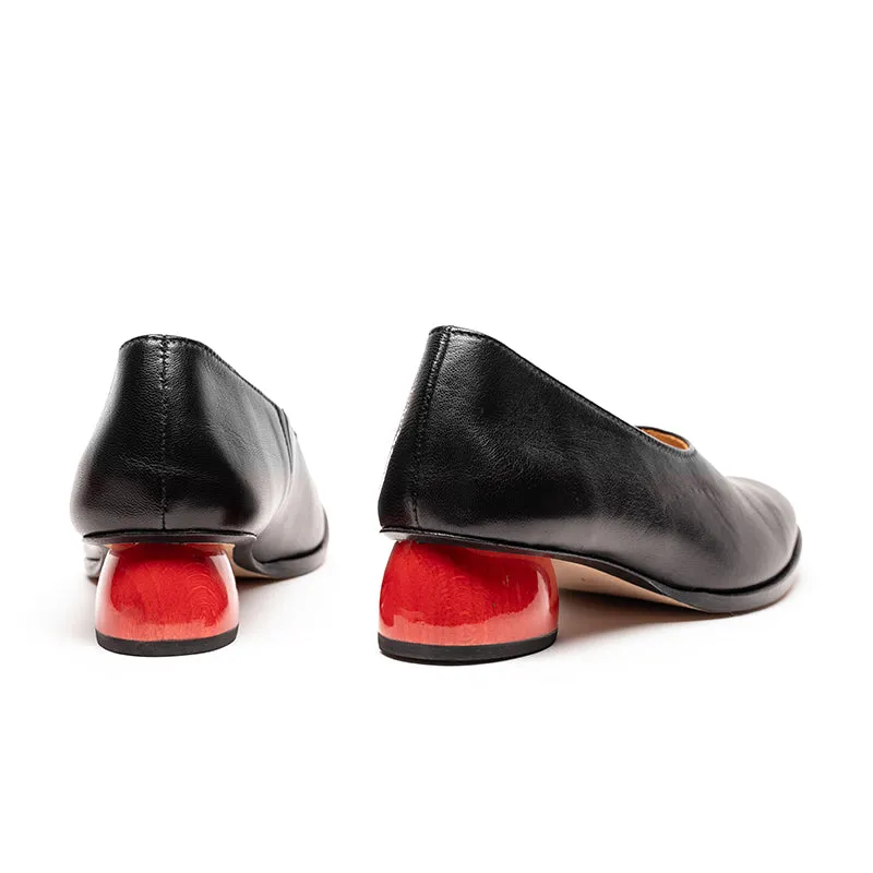 SS24 SPACE Smoke | Leather Slip On