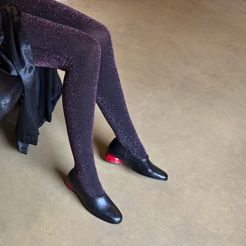 SS24 SPACE Smoke | Leather Slip On