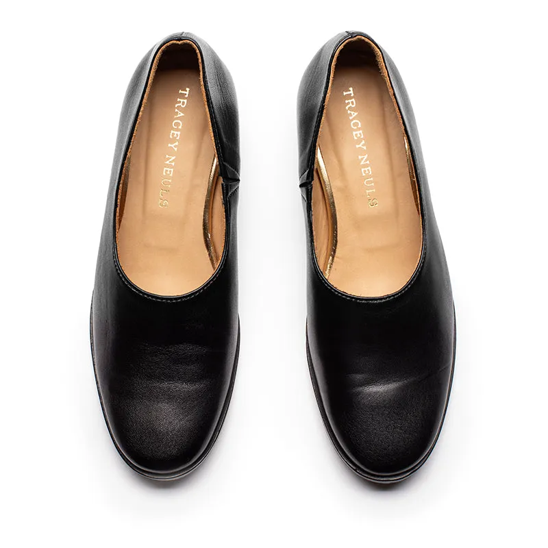 SS24 SPACE Smoke | Leather Slip On
