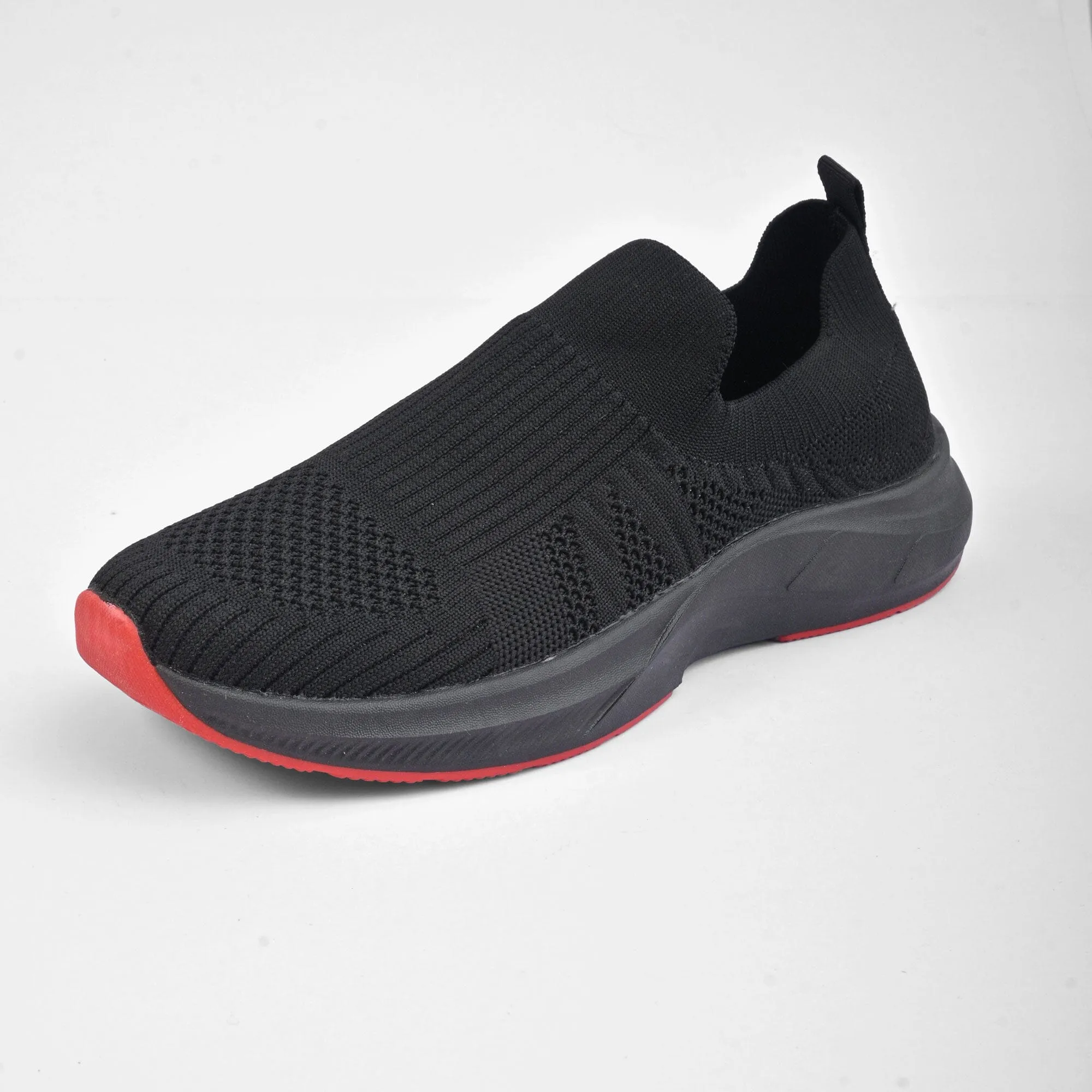 Walk Men's Plain Design Slip On Jogger Shoes