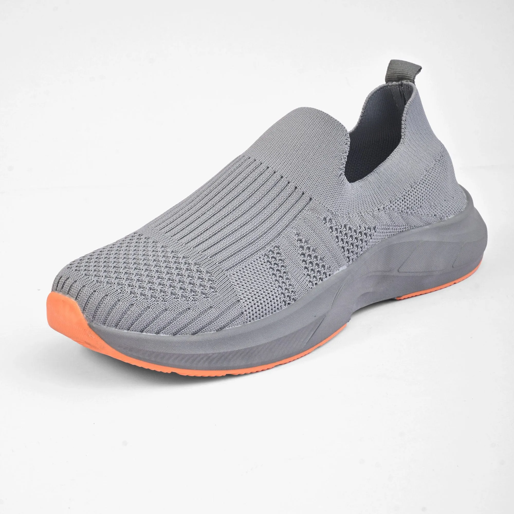 Walk Men's Plain Design Slip On Jogger Shoes