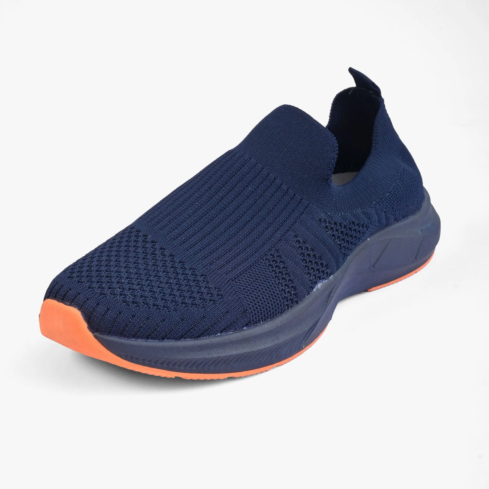 Walk Men's Plain Design Slip On Jogger Shoes