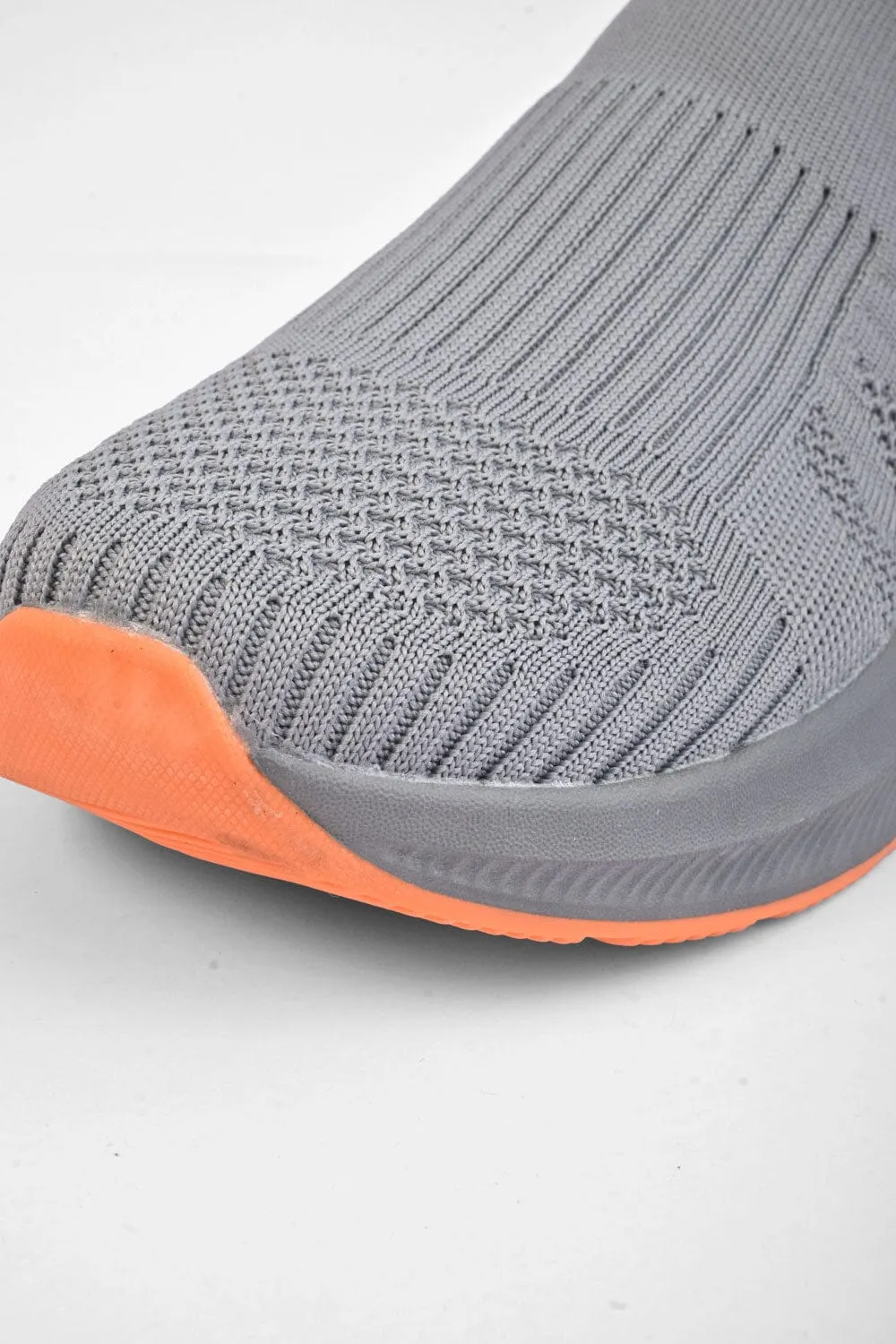 Walk Men's Plain Design Slip On Jogger Shoes
