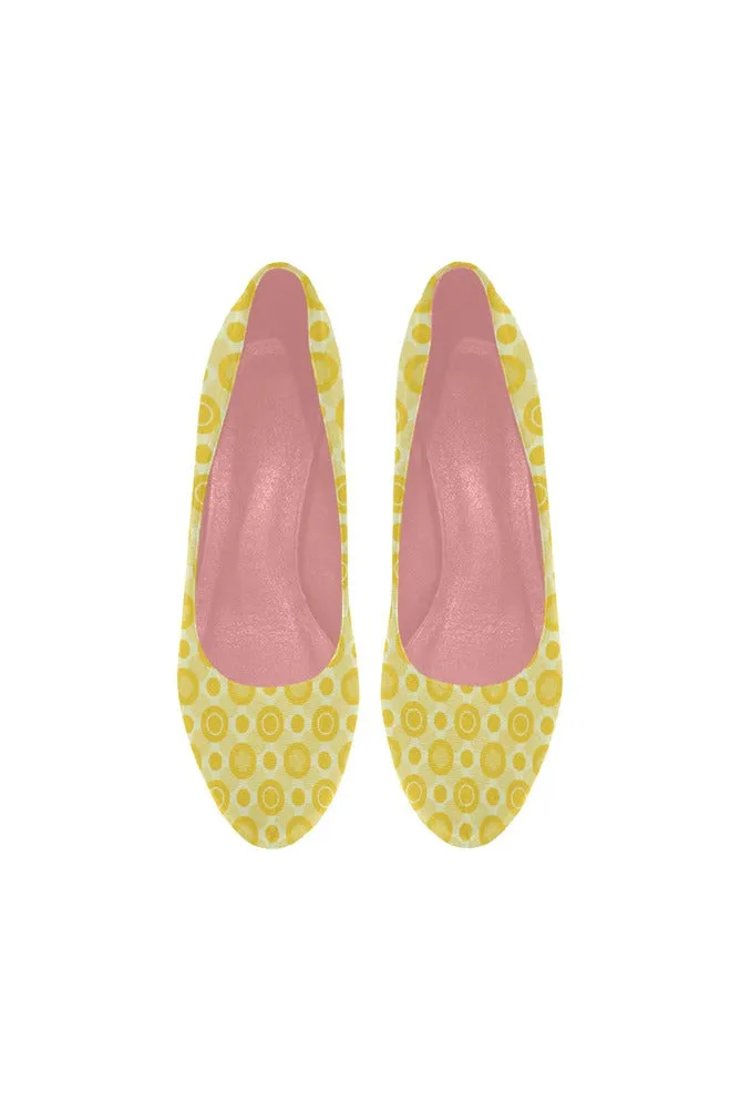 Yellow Women's High Heels